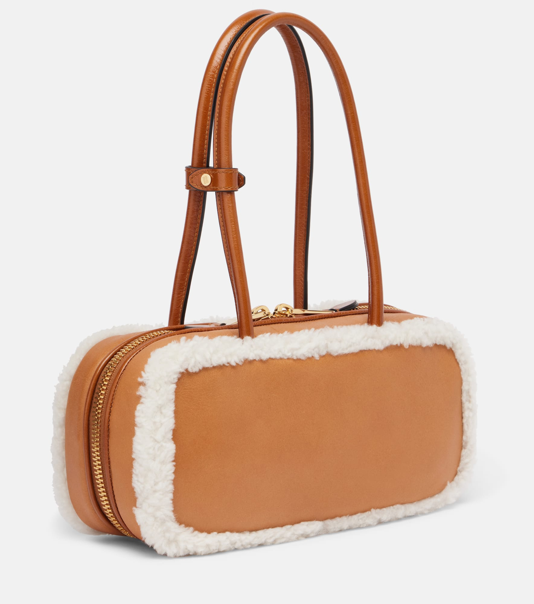 Arcadie Medium leather tote bag - 5
