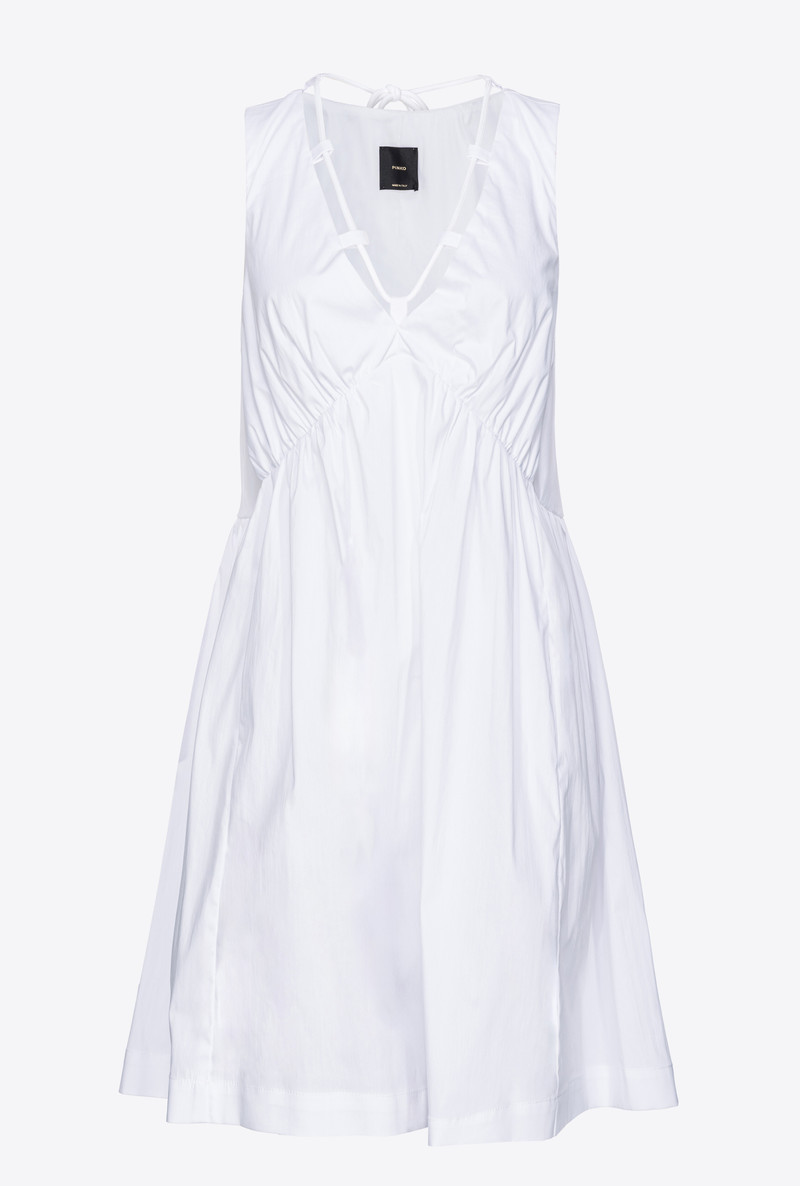 TECHNICAL POPLIN MINI DRESS 1
