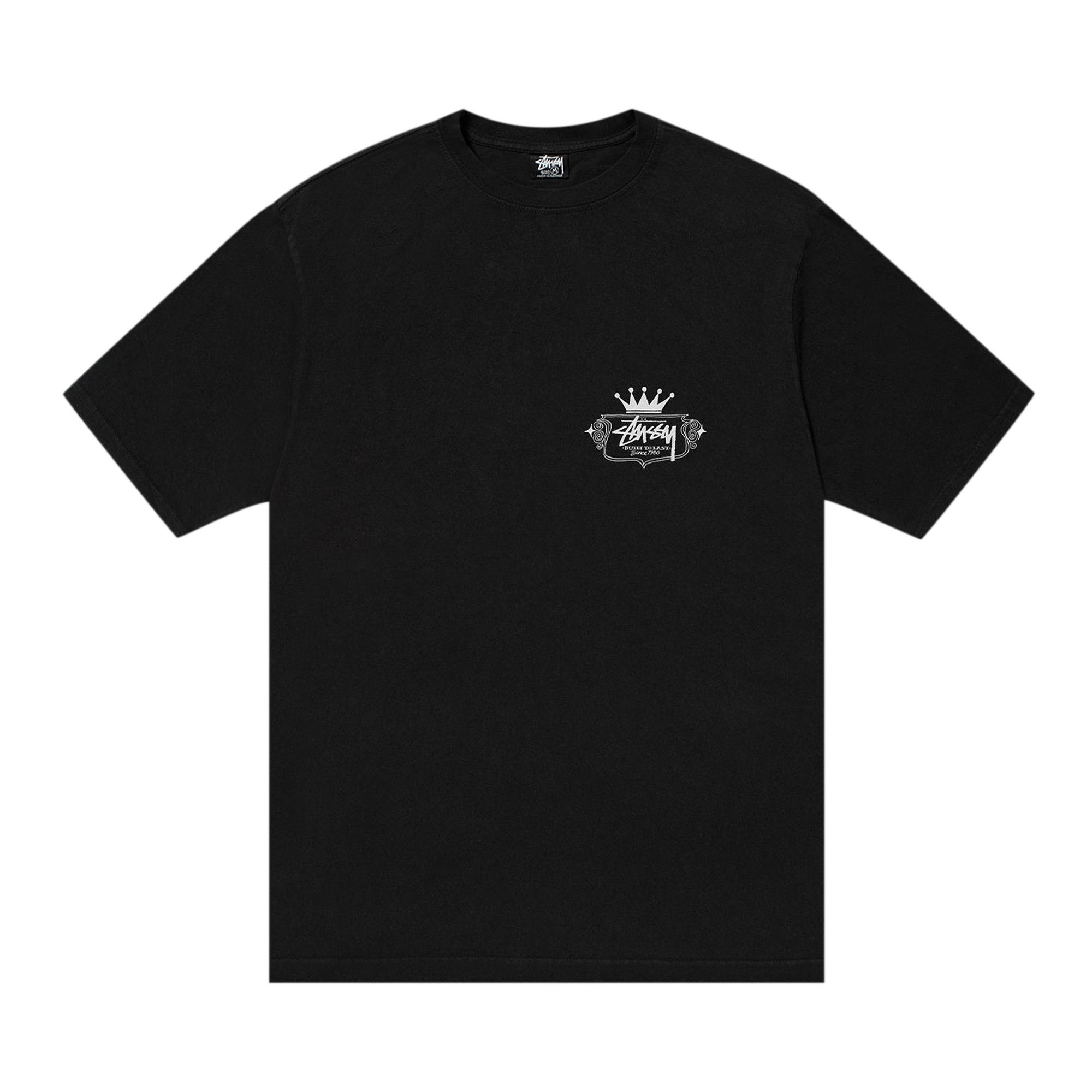 Stussy Built To Last Tee 'Black' - 1