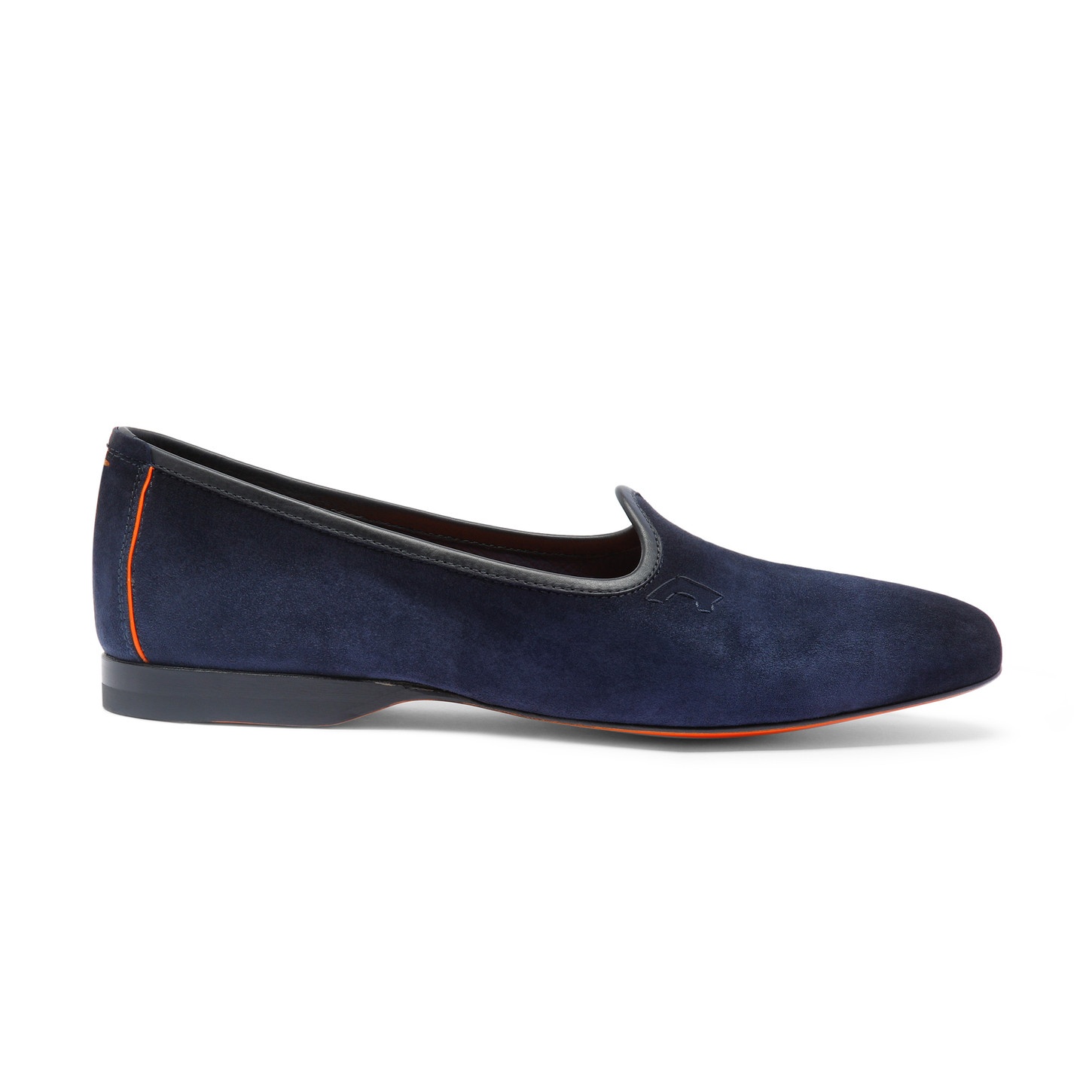 Men's blue suede loafer - 1