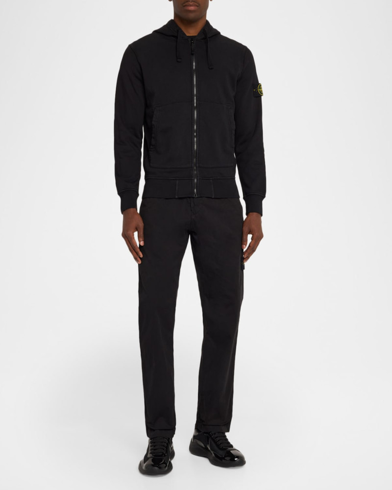 Stone Island Men's Zip-Up Hooded Sweatshirt outlook