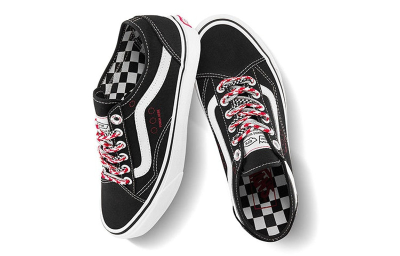 Vans Vans 늙은 Skool 가늘게 한 '블랙 화이트' VN0A54F49Y4 outlook