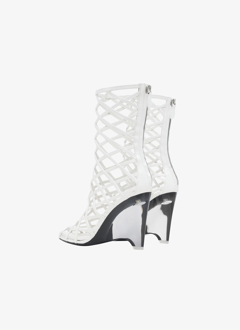 Alaïa LA CAGE WEDGE BOOTIES IN LAMBSKIN outlook