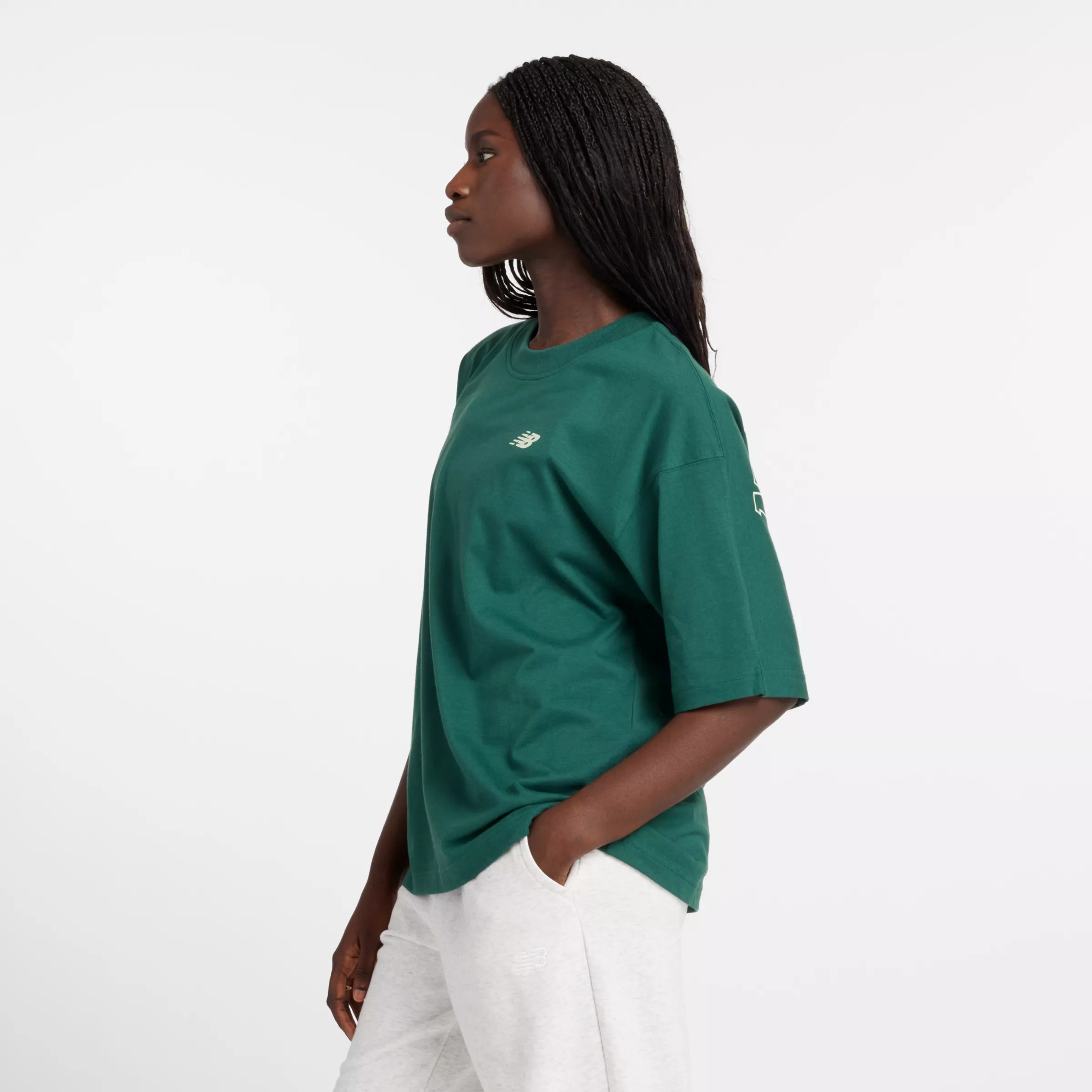 Graphic Oversized Jersey T-Shirt - 3