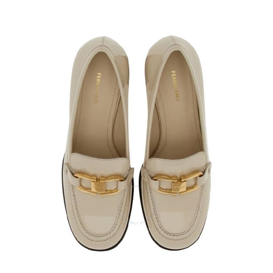 Ferragamo Heeled Loafer With Gancini Ornament - 2