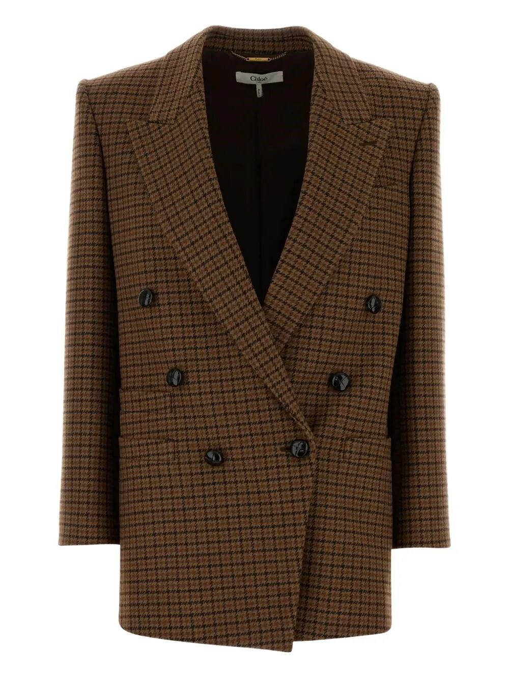 Introducing the exquisite ''DOUBLE BREASTED COAT'' by CHLOE, a distinguished piece in the world of l - 1