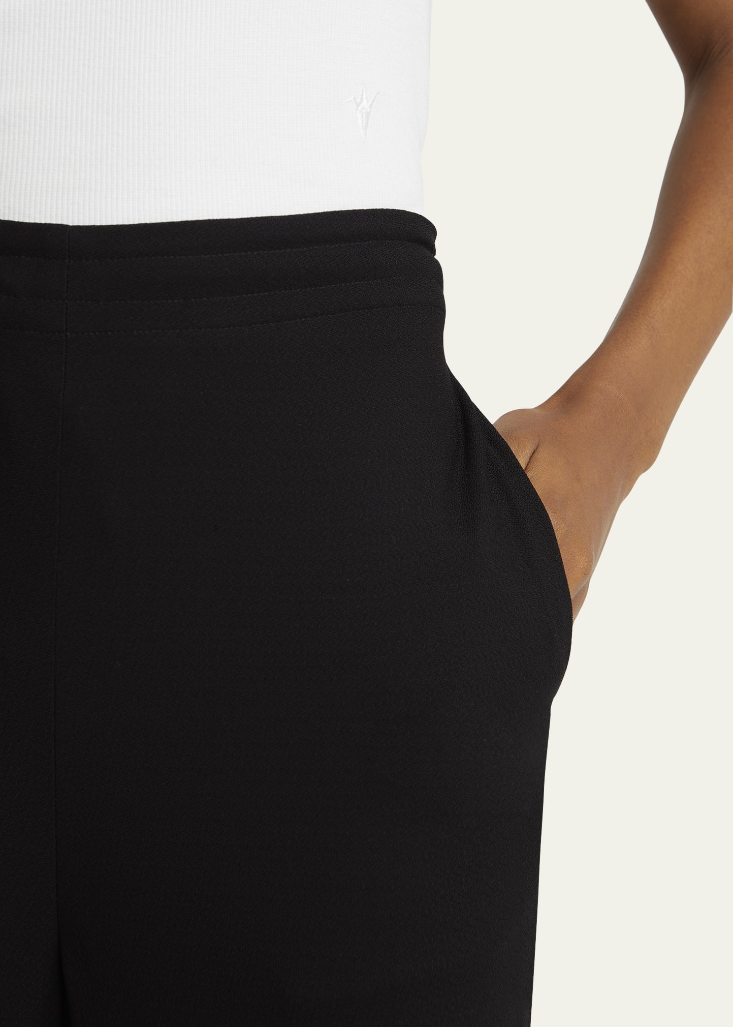 Double Sheer Straight Leg Pants - 5