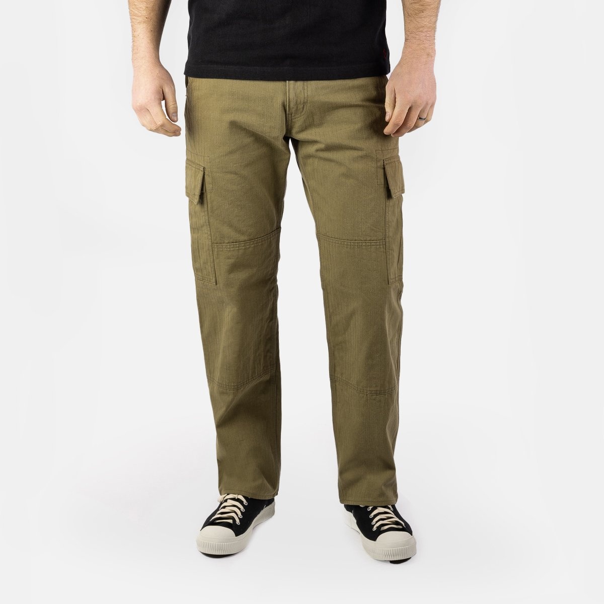 IH-733-KHA 11oz Herringbone Cargo - Khaki - 2