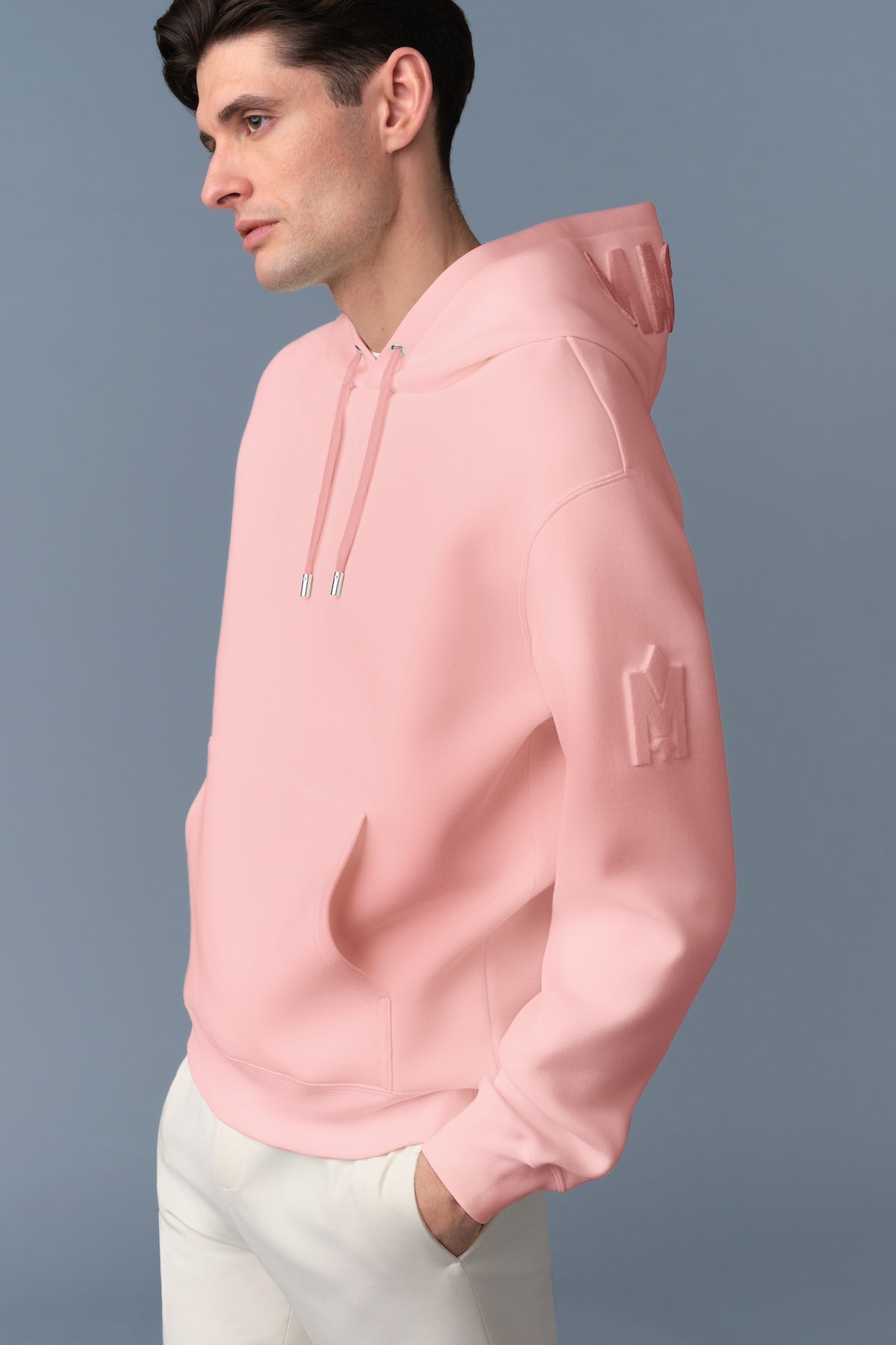 KRYS hoodie with velvet embroidery - 5