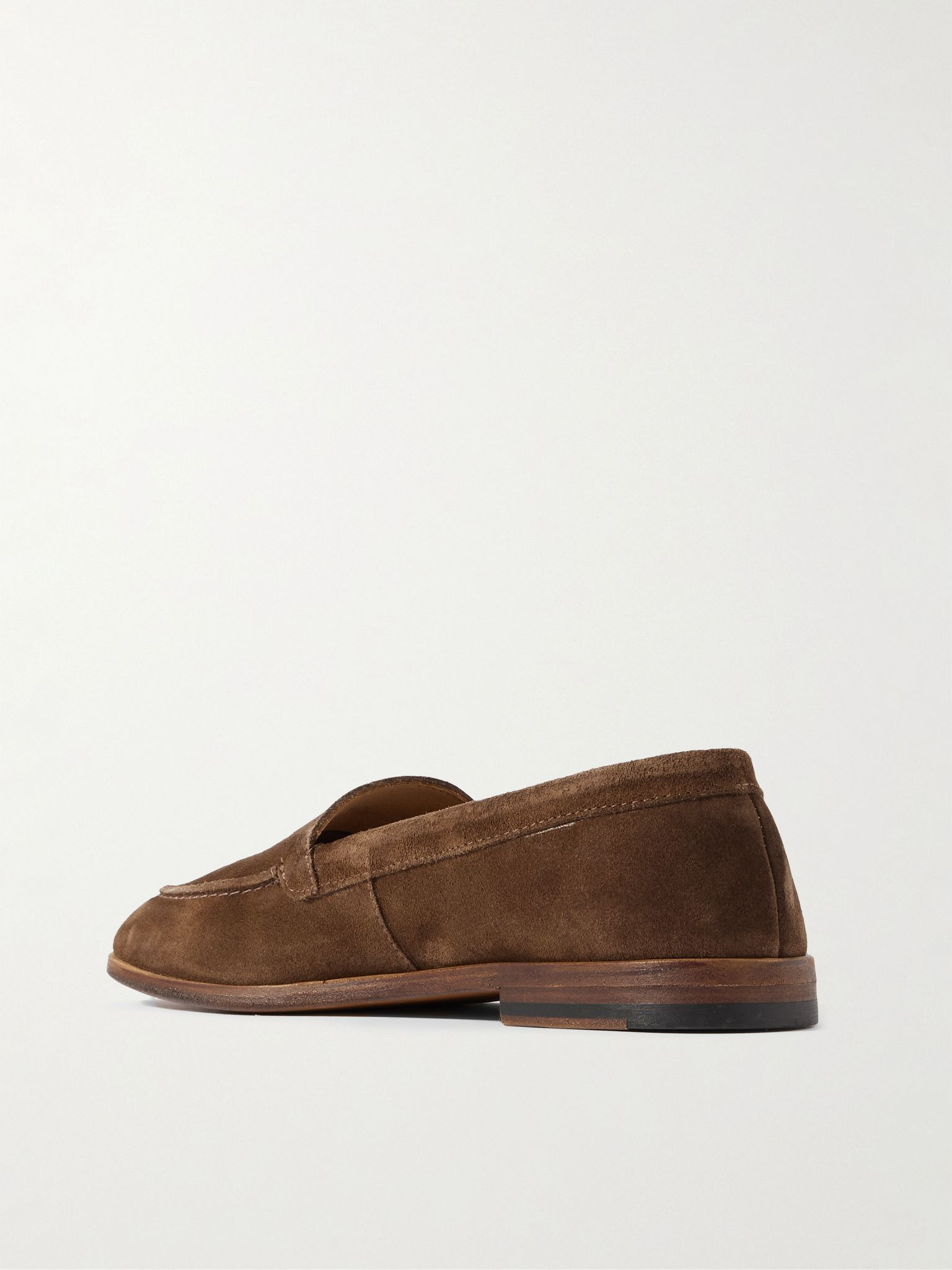 Henri Summer Suede Loafers Tan - 4
