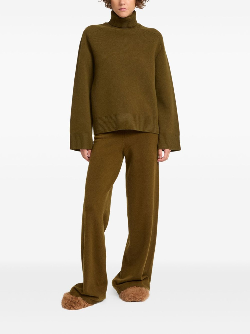 Yves Salomon knit wide-leg trousers outlook