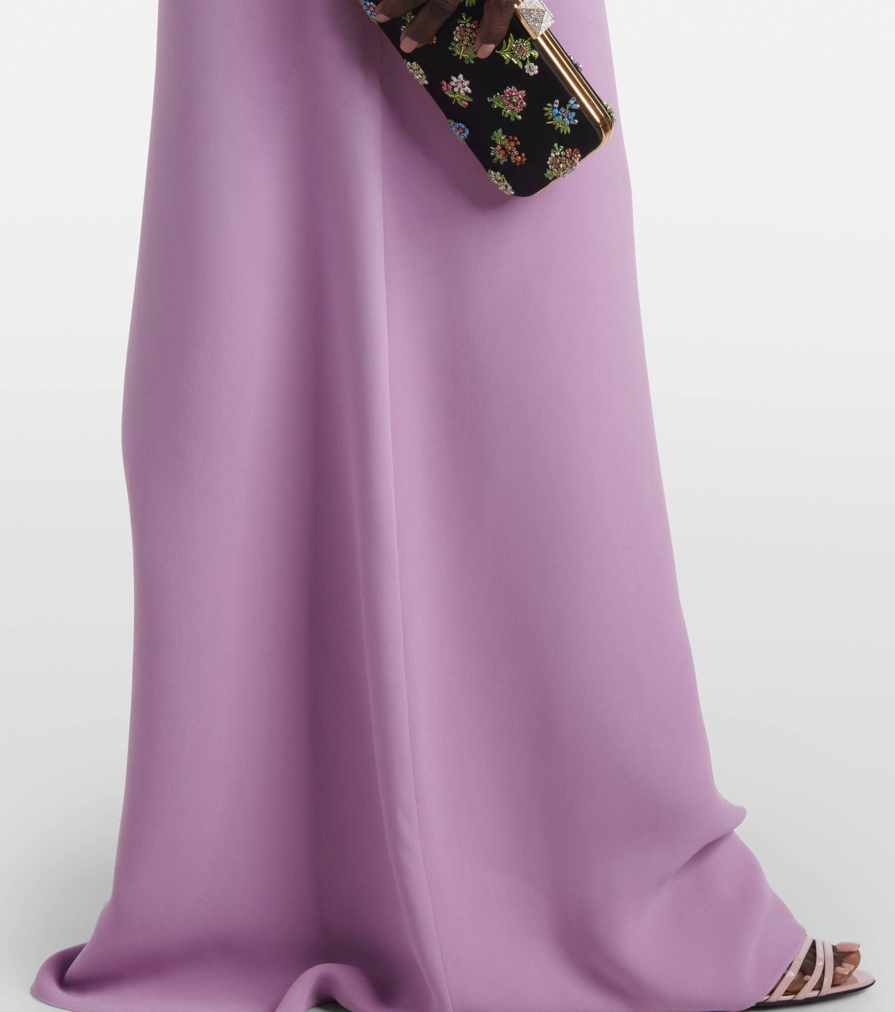 Silk cady gown - 5