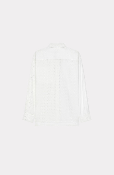 KENZO Oversize broderie anglaise shirt outlook