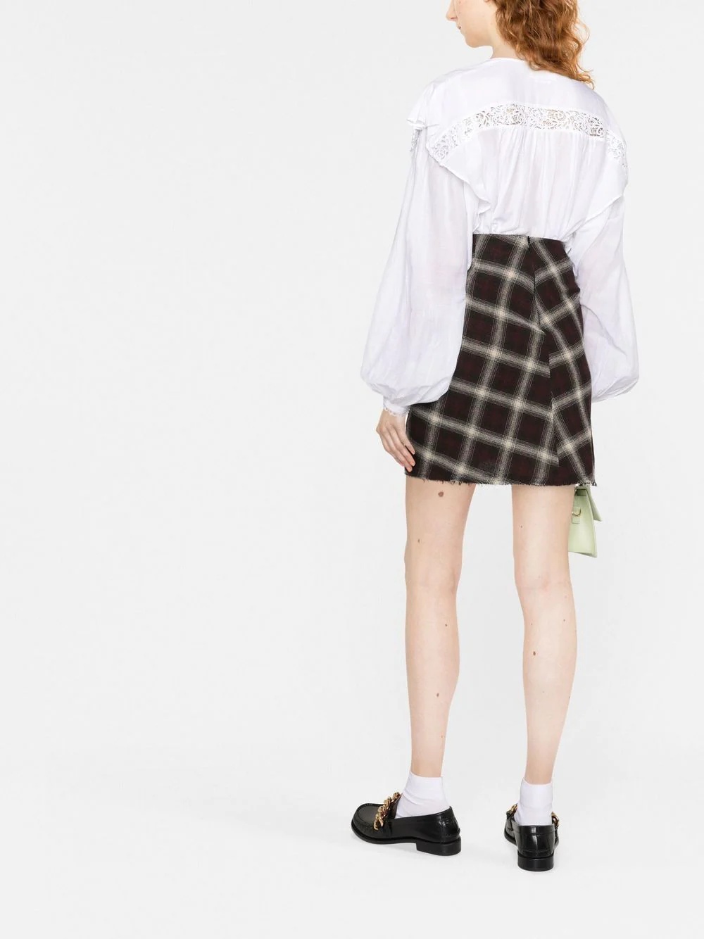 Georgina lace-detail blouse - 3