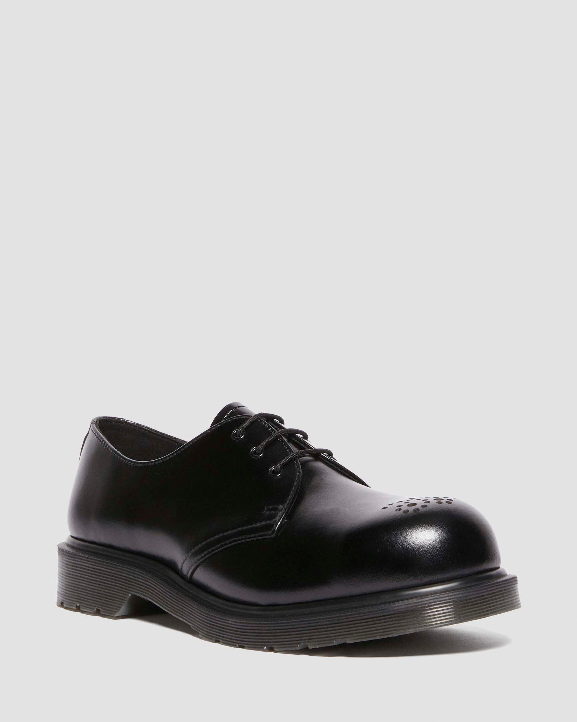 1461 Analine Leather Steel Toe Shoes - 5