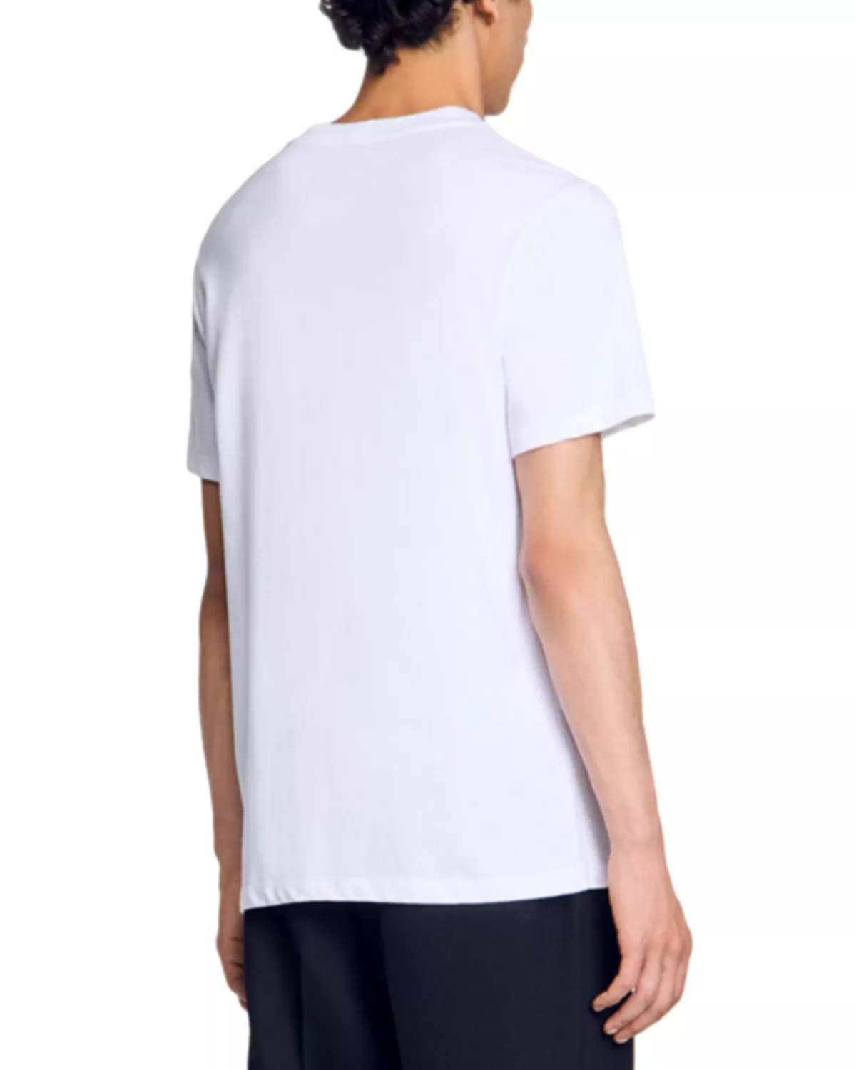 Regular Fit Sandro Logo Tee - 4