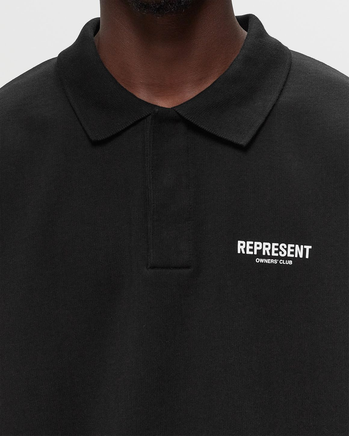 REPRESENT OWNERS CLUB LS POLO SWEAT - 4