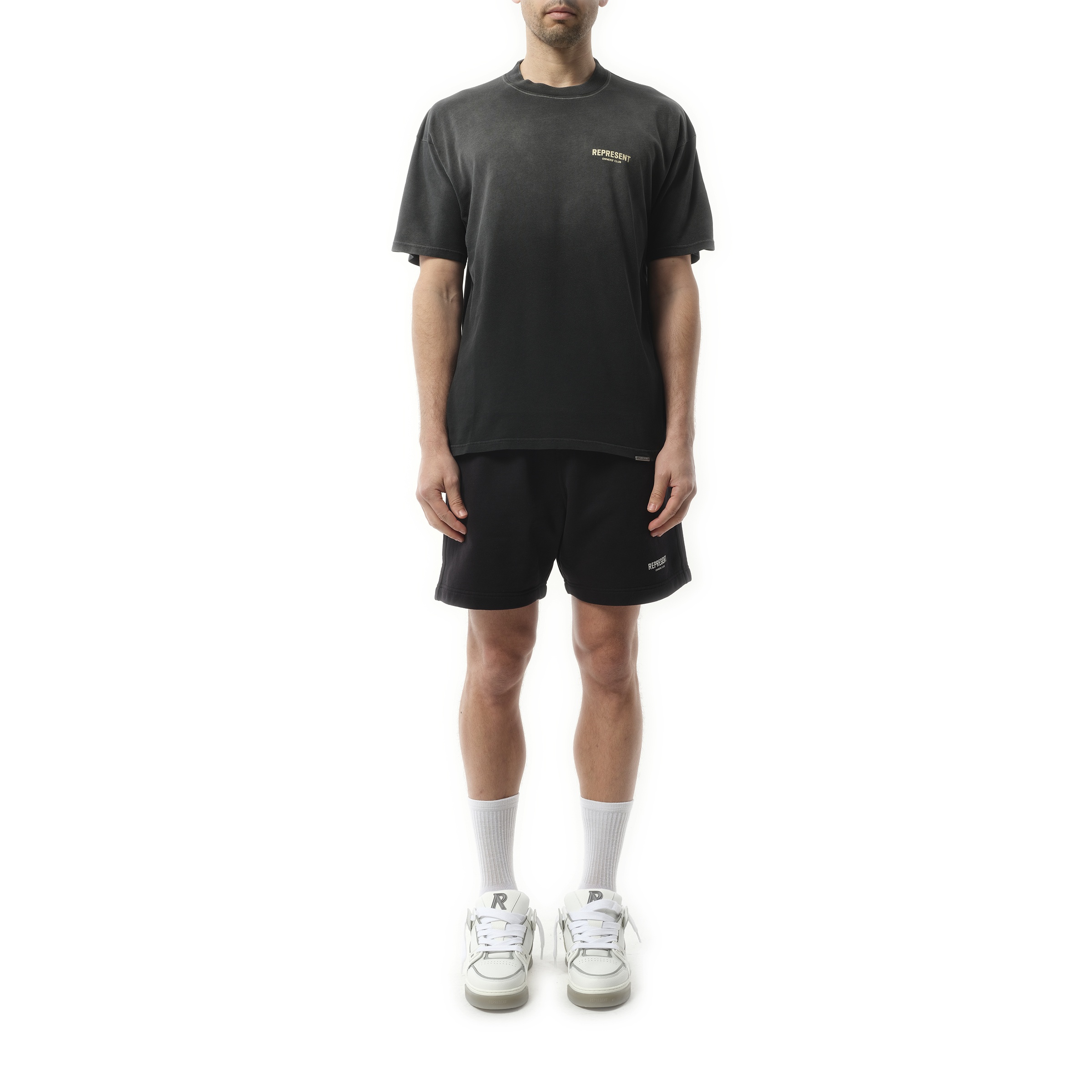 Represent Owners Club T-Shirt in Aged Black - 4