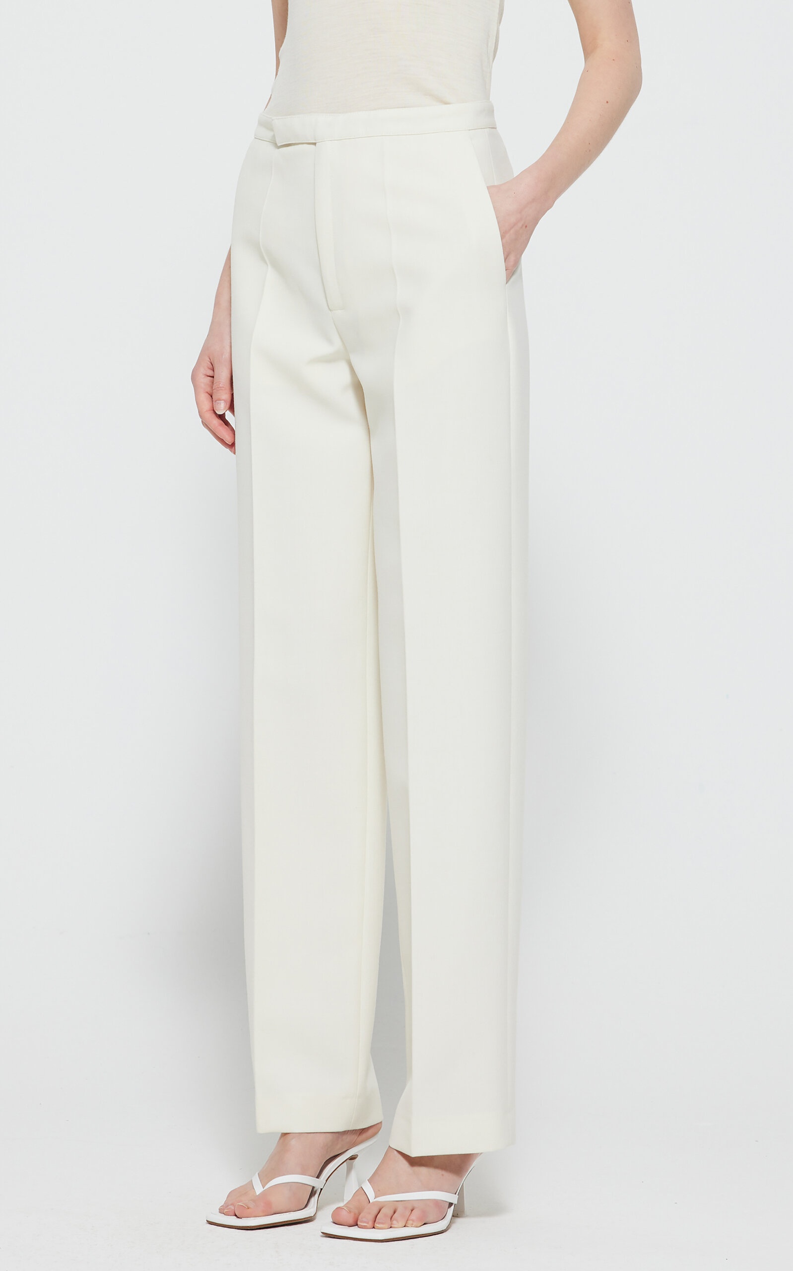 Tailored Pants ivory - 1