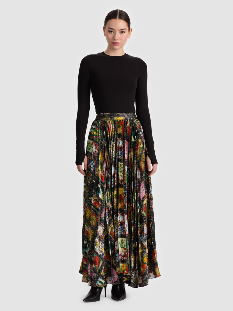 KATZ PLEATED MAXI SKIRT 6