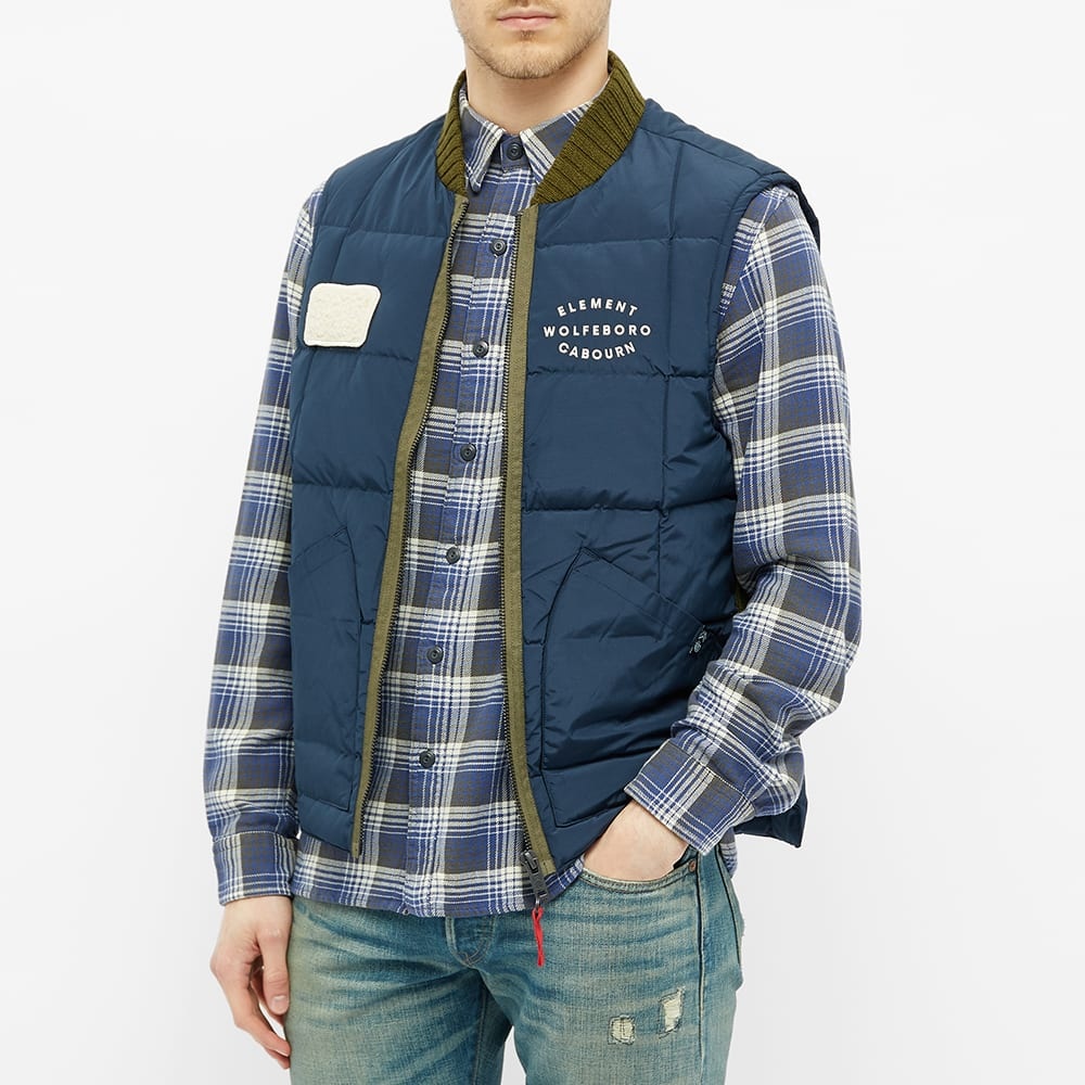 Nigel Cabourn x Element Wolfeboro Fishing Down Vest - 5