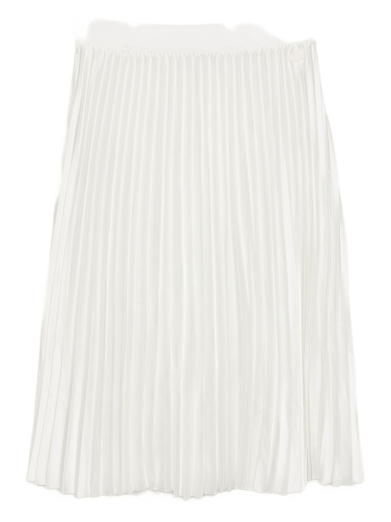 logo-embroidered skirt 1