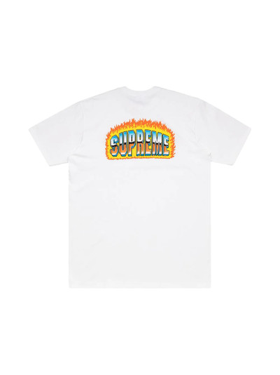 Supreme Chrome logo T-shirt outlook