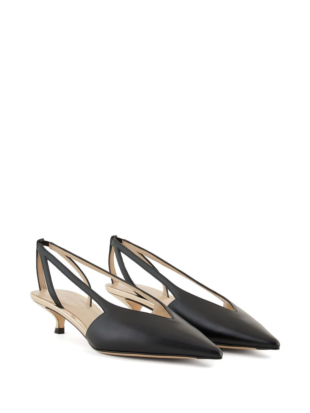 35mm leather pumps - 2