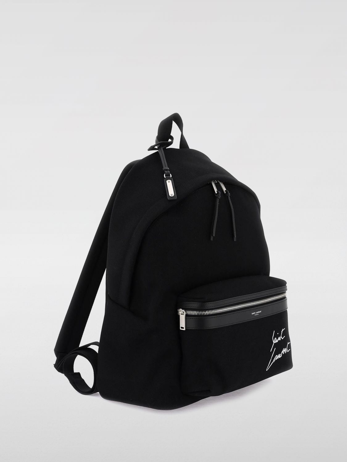 Saint Laurent City backpack in canvas and leather - 3