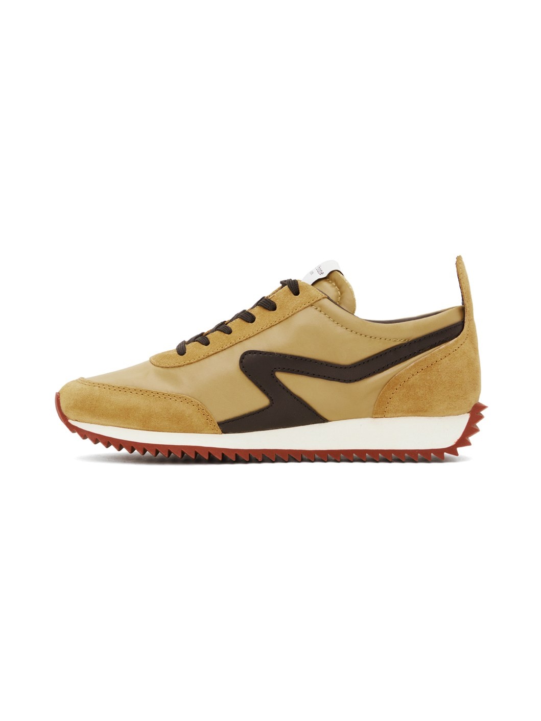 Tan Retro Runner Sneakers - 3
