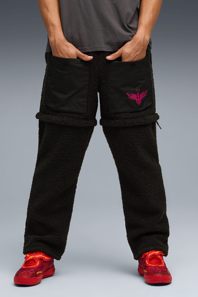PUMA Lamelo Ball Supernova Men's Zip-Off Sherpa Pants outlook