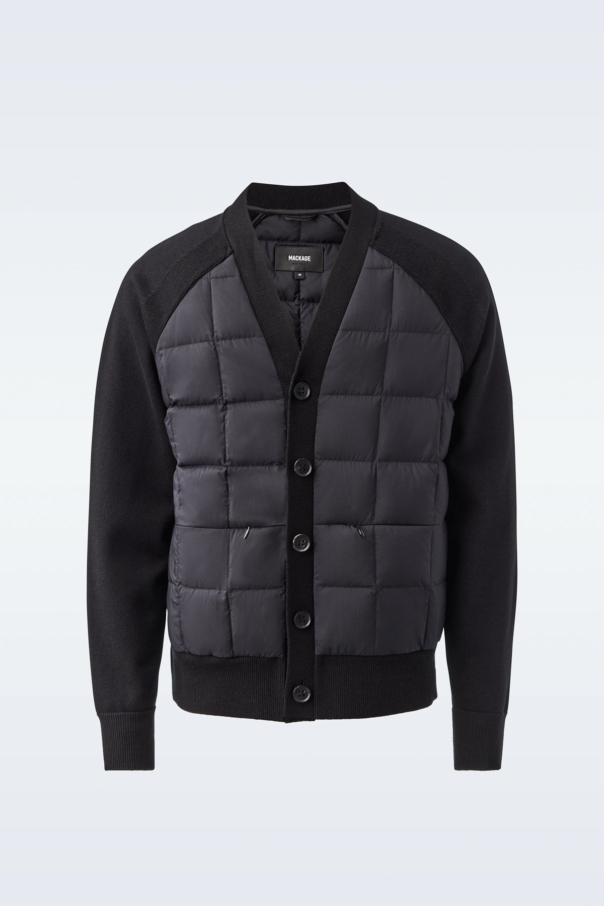 GILFORD hybrid lightweight down cardigan - 1