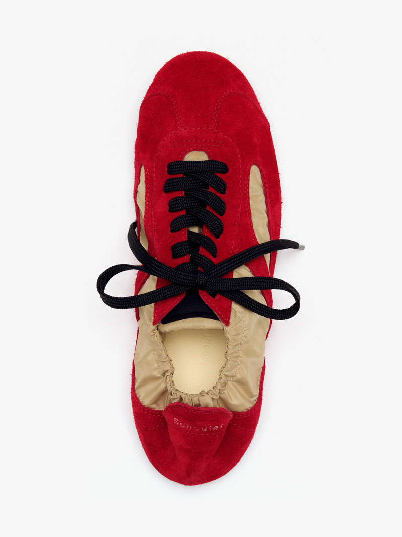 Proenza Schouler Soft Track Sneakers in Nylon Calfsuede outlook