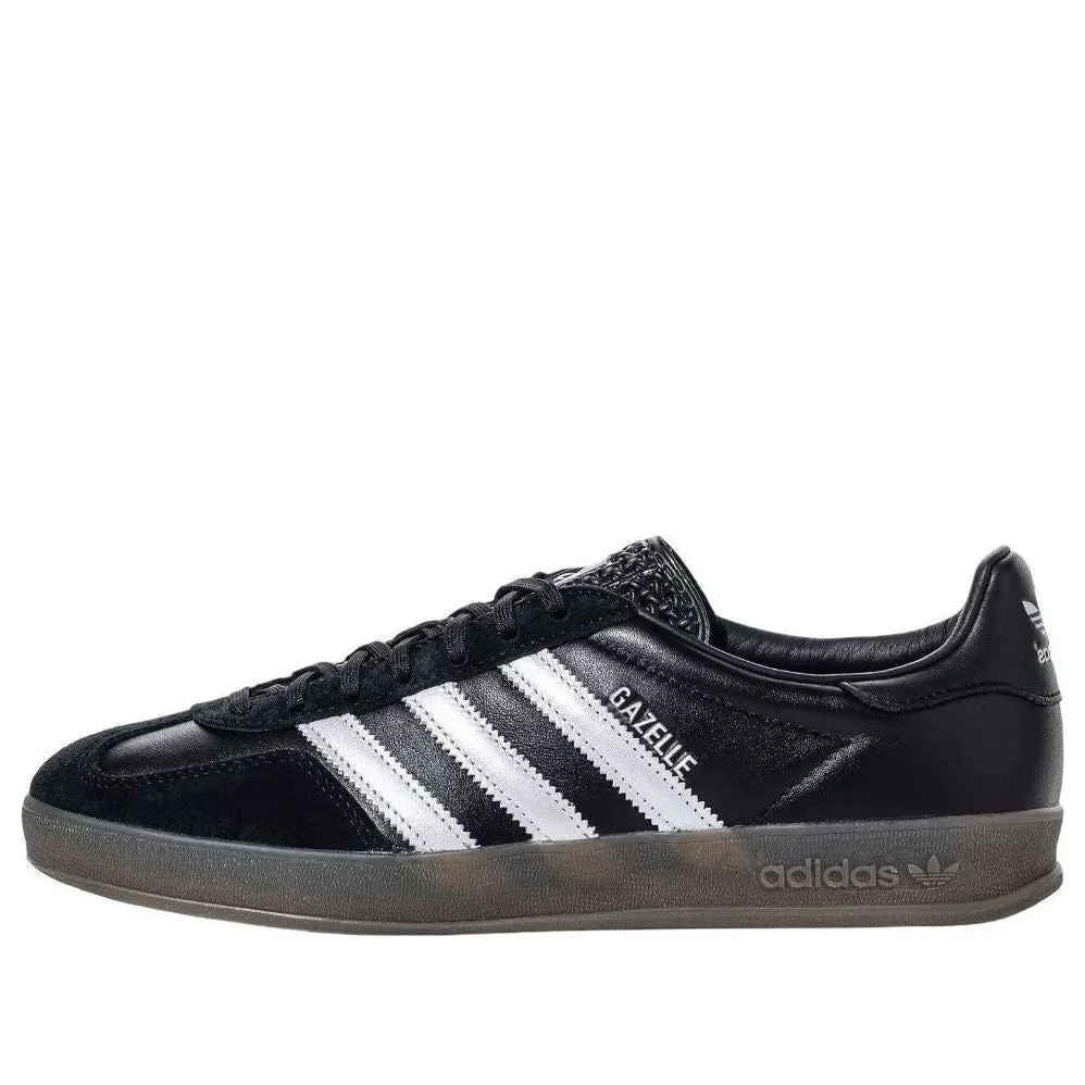 adidas Gazelle Indoor 'Black Matte Silver Gum' JH8837 - 1
