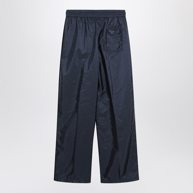 Prada Blue Trousers In Re-Nylon Women - 2