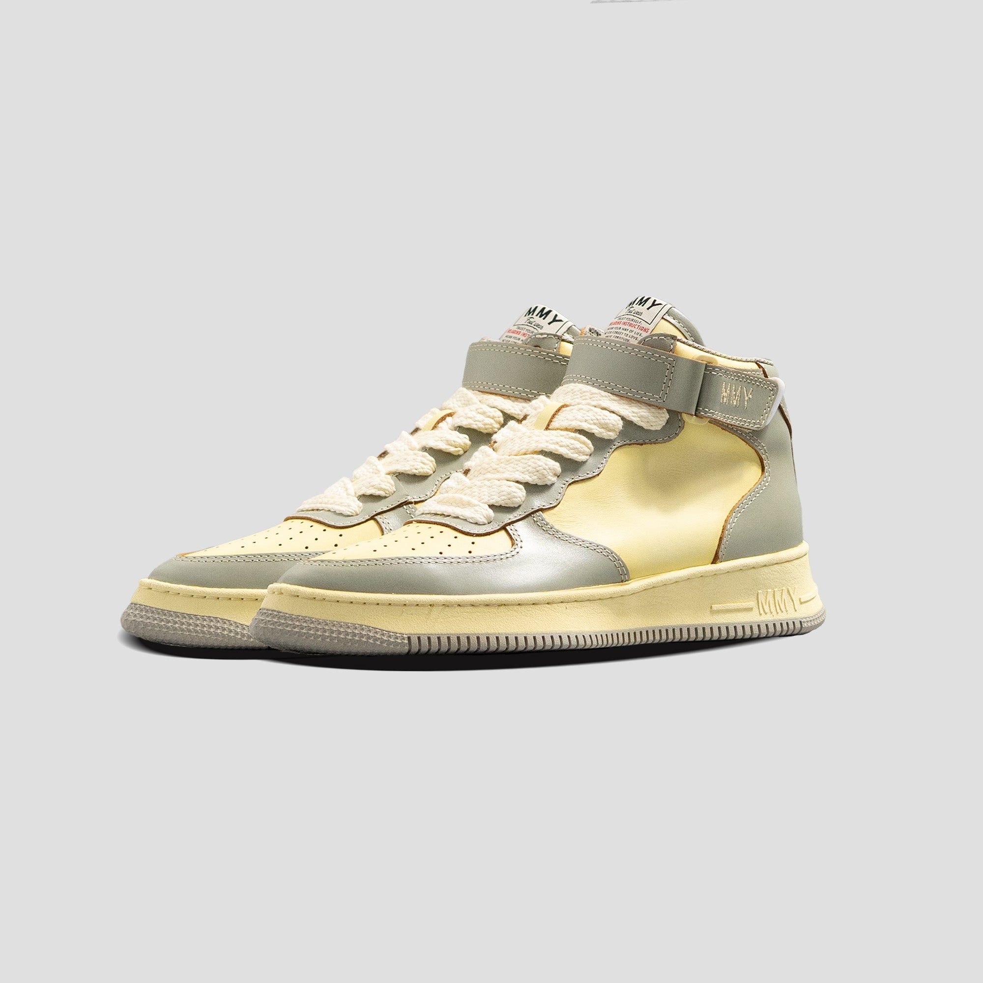 ROSY OG SOLE MID-TOP LEATHER SNEAKERS - 2