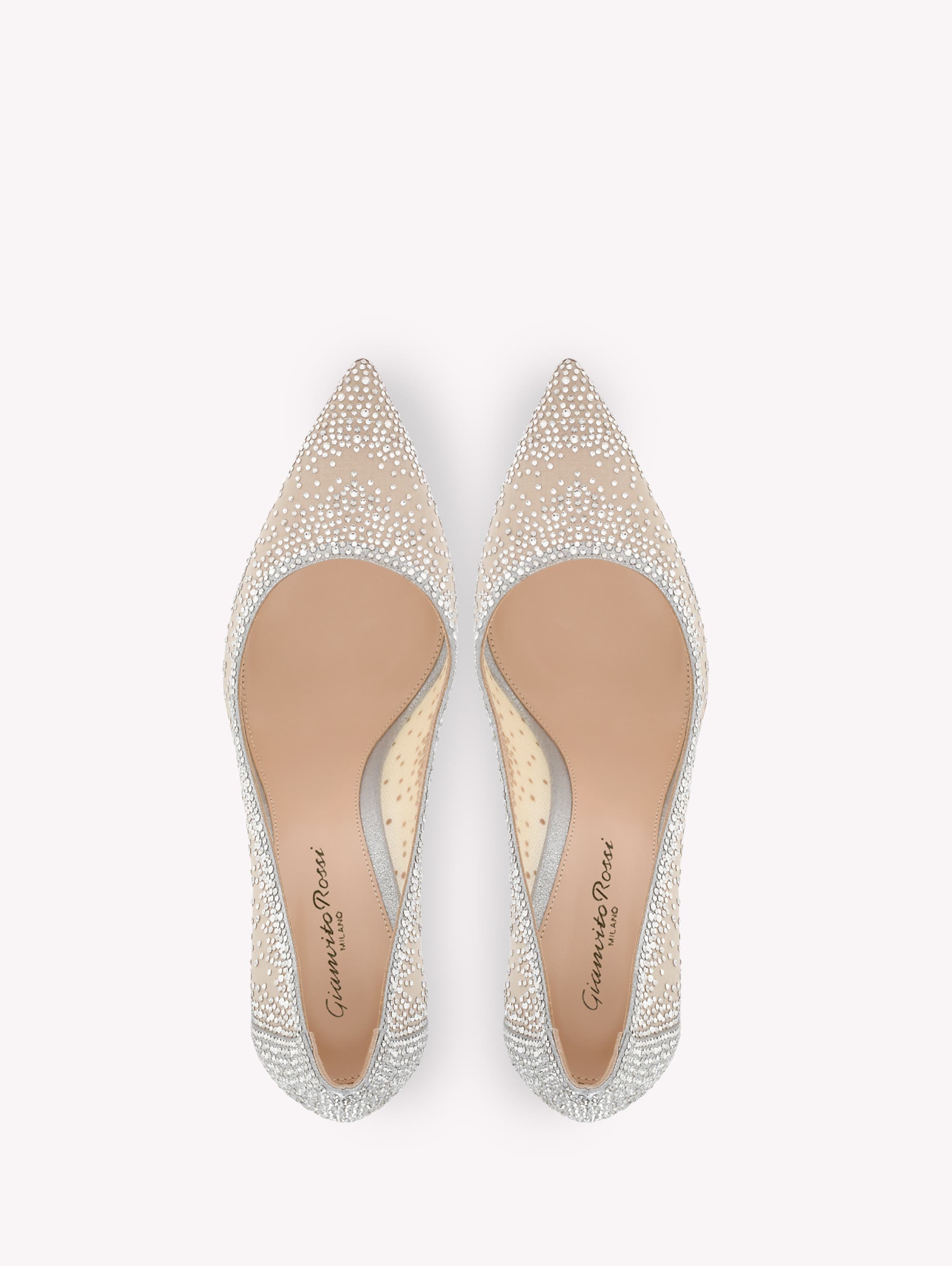 Gianvito Rossi Rania Pumps in Metallic Silver at Nordstrom - 3