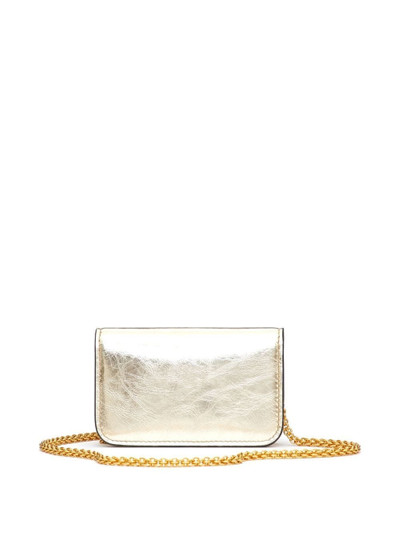 Valentino micro Locò metallic shoulder bag outlook