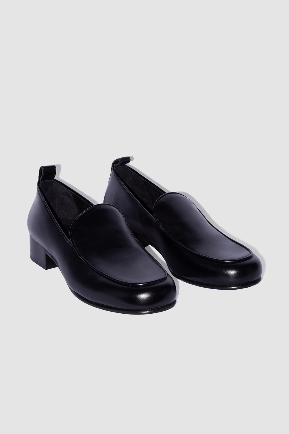 Alfred Black Nappa Leather Loafer - 2