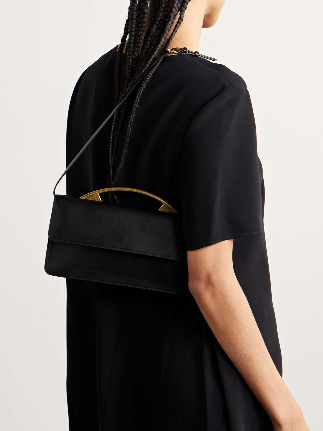 Nia leather tote Black - 6