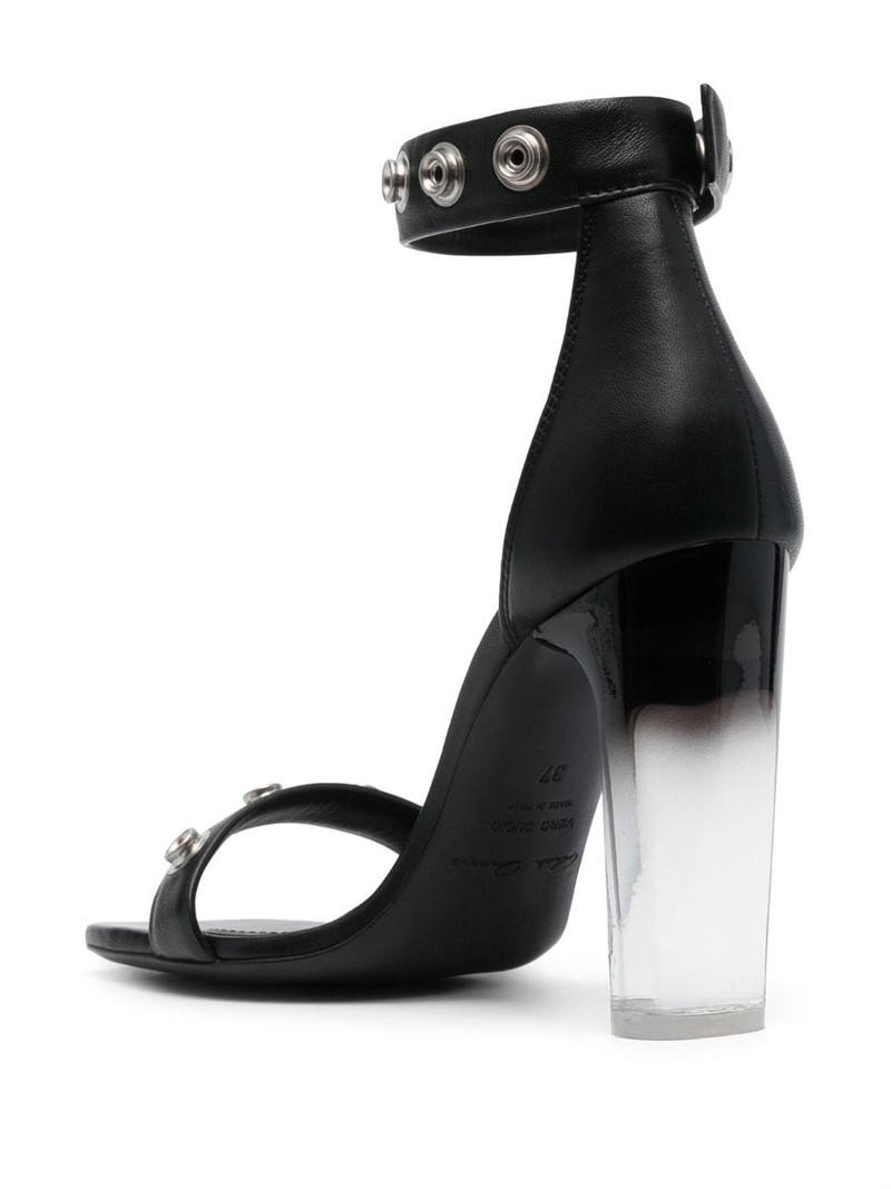 100mm eyelet-detail sandals 3