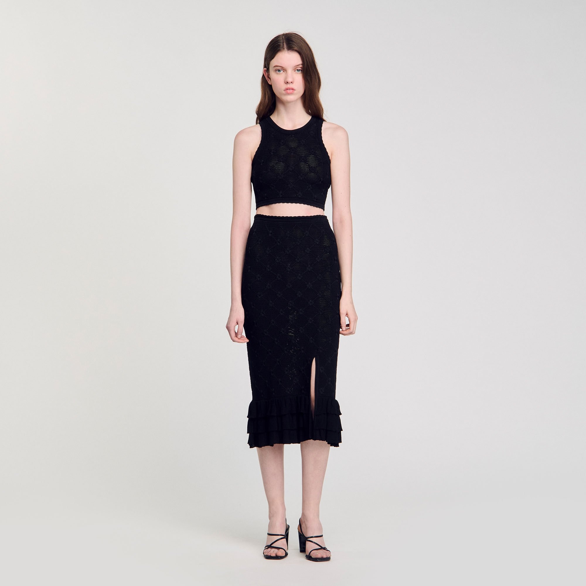DECORATIVE KNIT TOP - 2