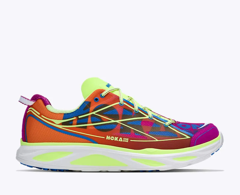 Huaka Pro Shoes in Fuchsia/Neon Yuzu - 1