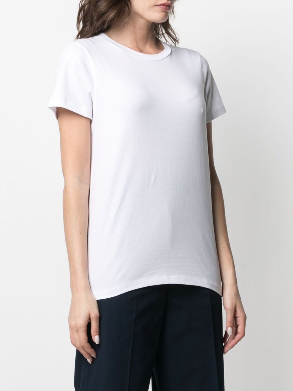 crew-neck fitted T-shirt - 3