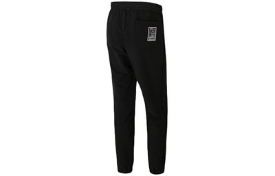 adidas adidas neo Running Sports Suede Long Pants Black HB1299 outlook