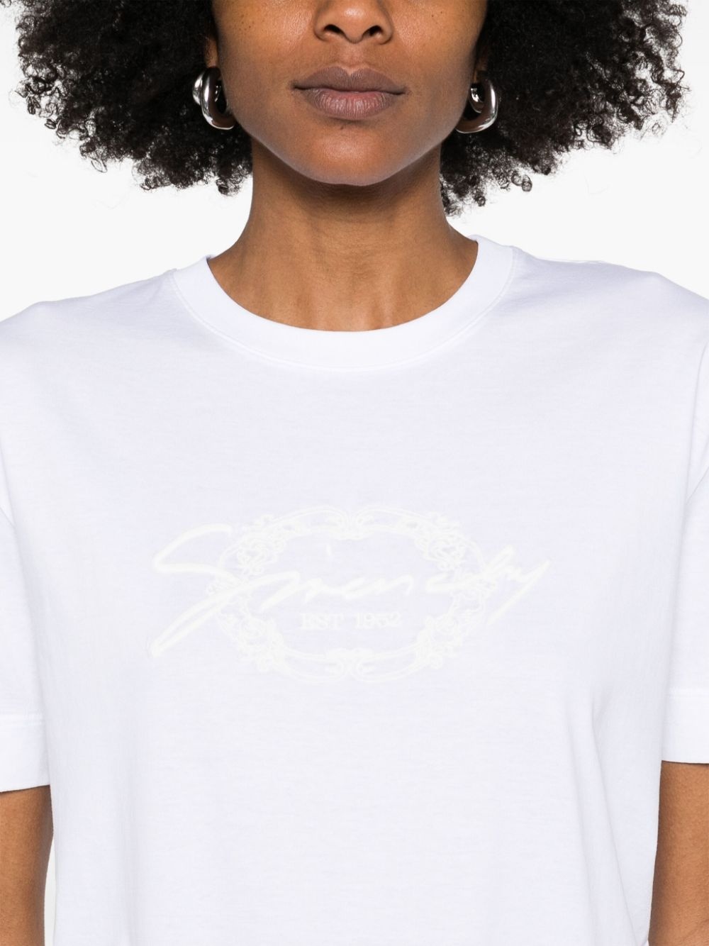embroidered T-shirt - 5