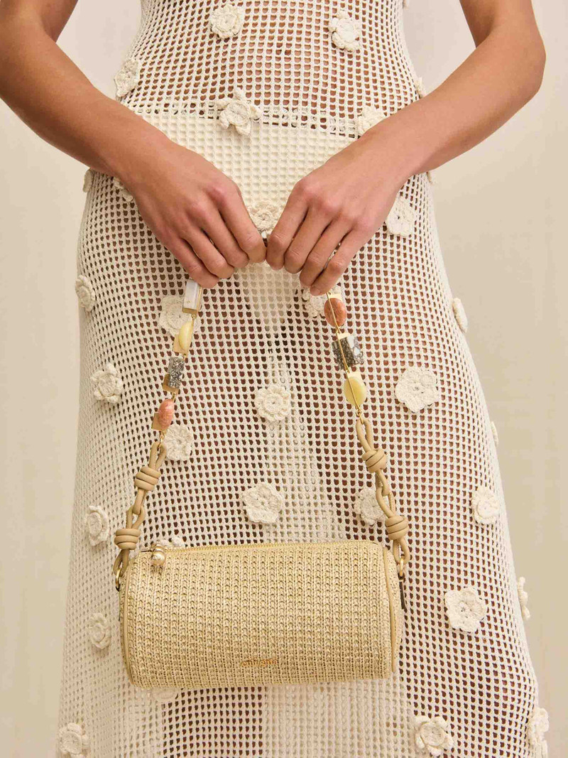 Cult Gaia ZOZINA RAFFIA BAG outlook