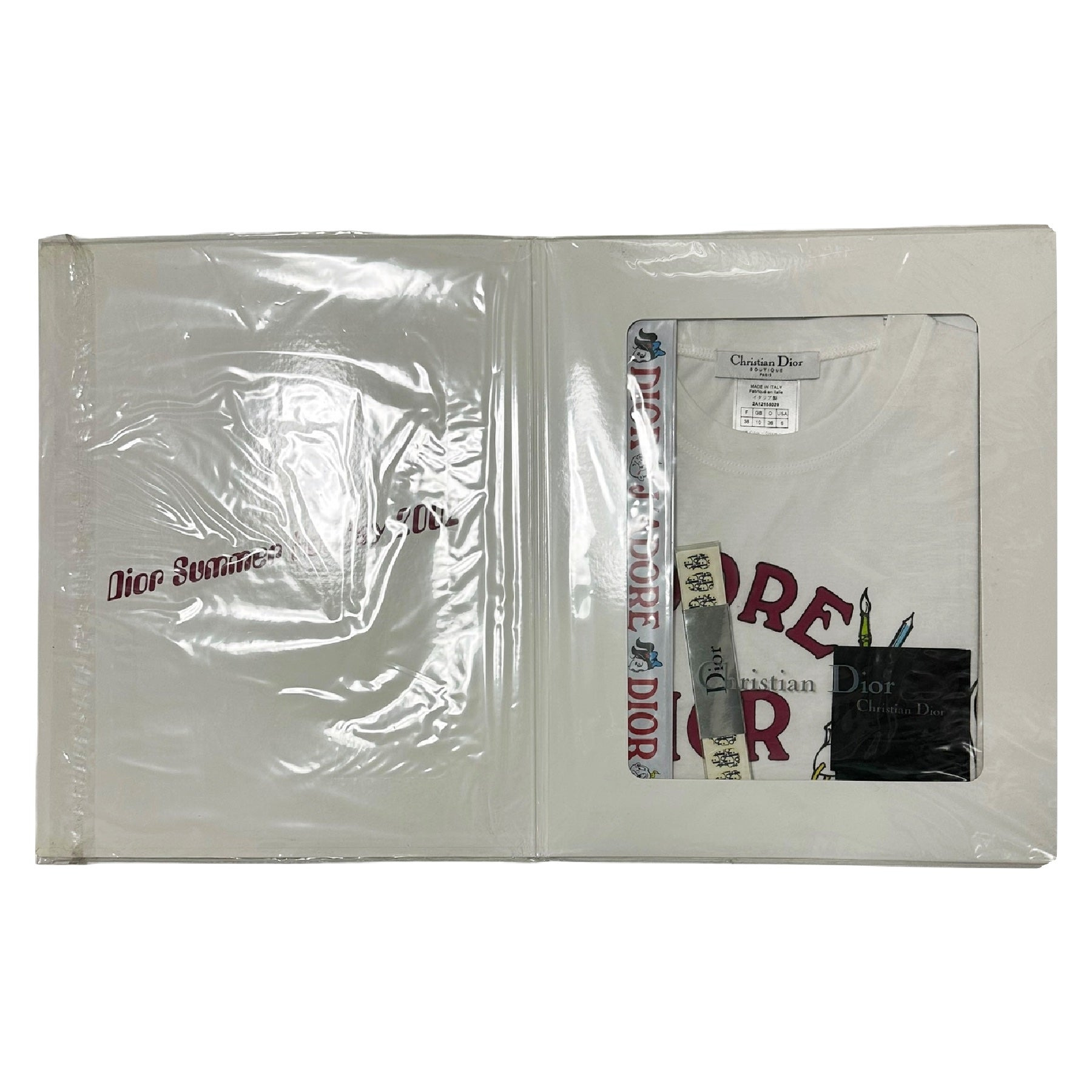 CHRISTIAN DIOR 2002 Cartoon T-Shirt Set - 4