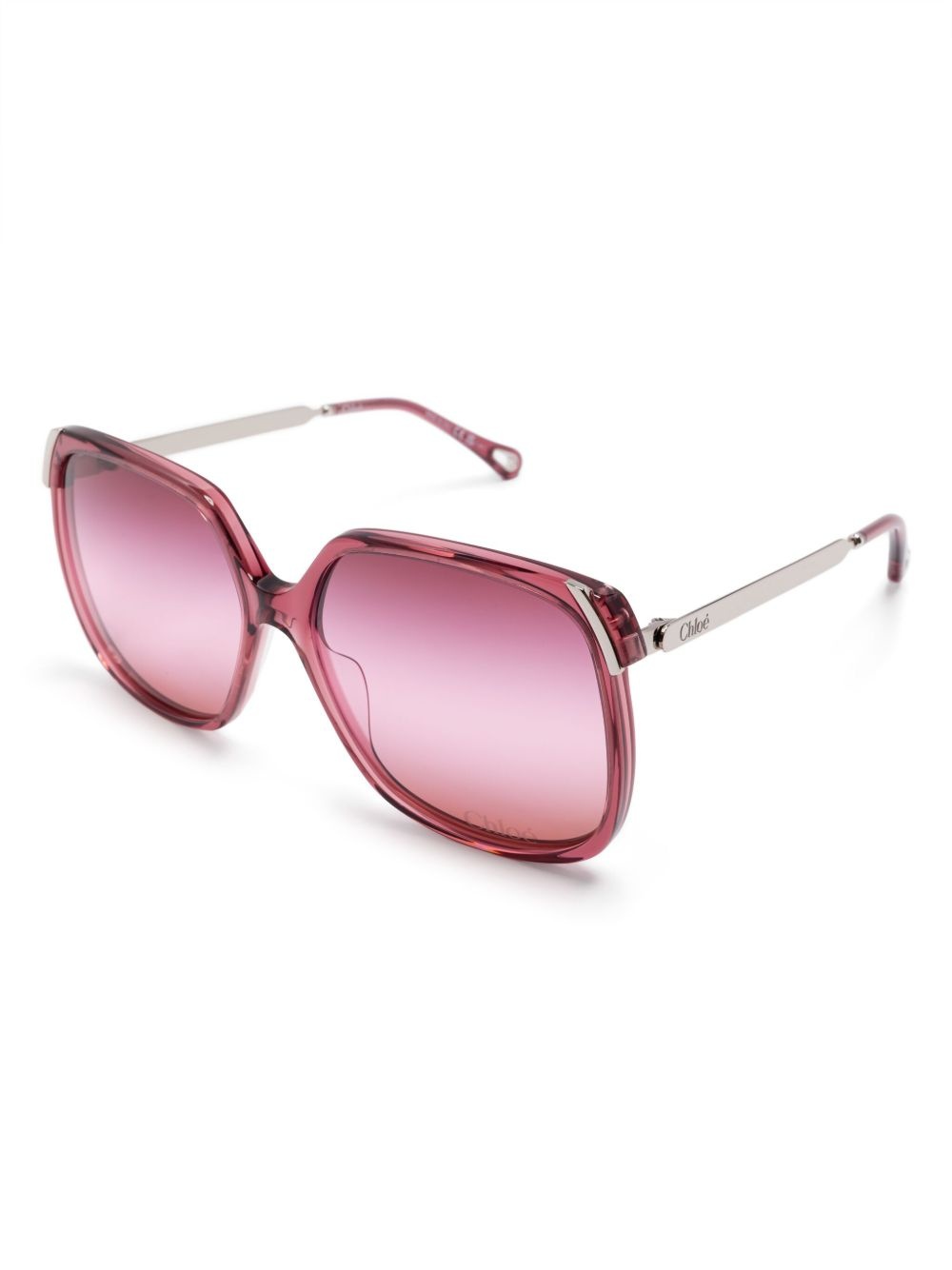 oversize-frame sunglasses - 2
