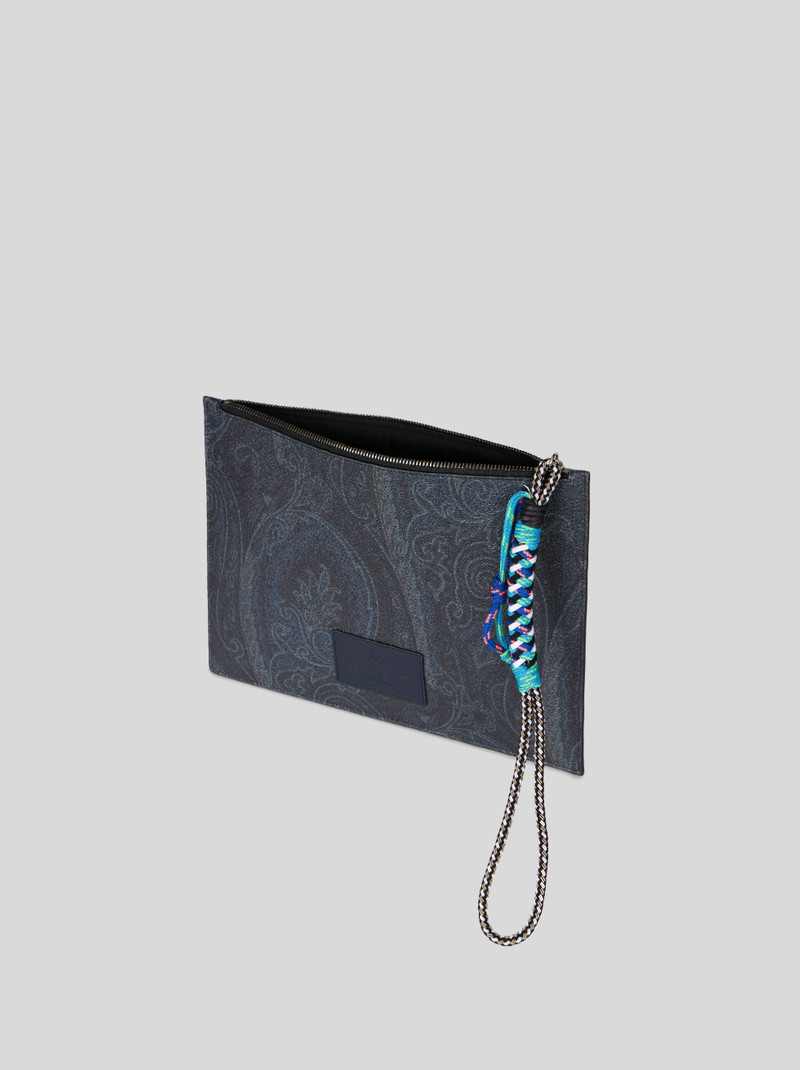 PAISLEY IPAD HOLDER WITH WOVEN CORD 4
